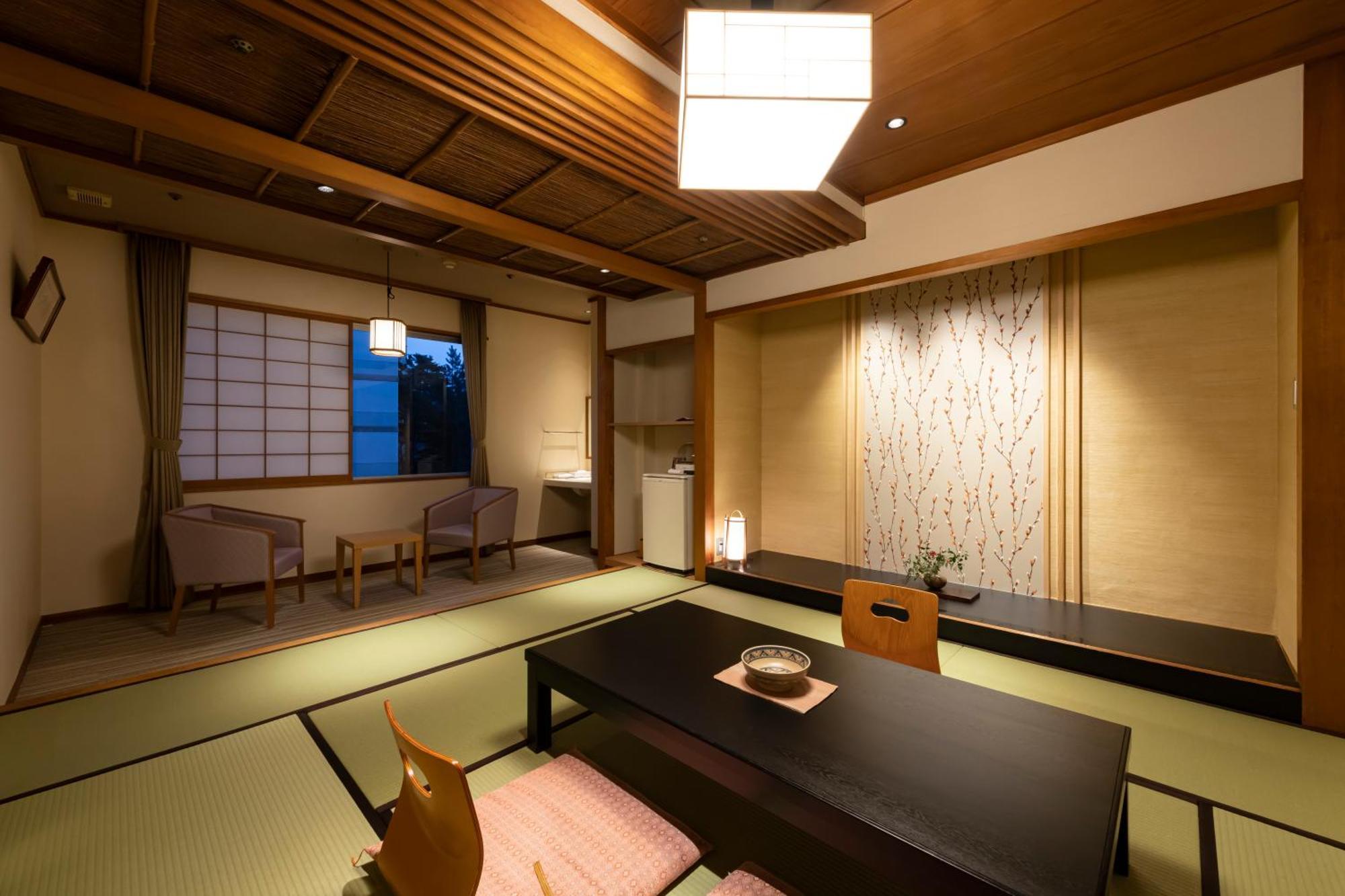 Senkeien Tsukioka Hotel Kaminoyama Esterno foto